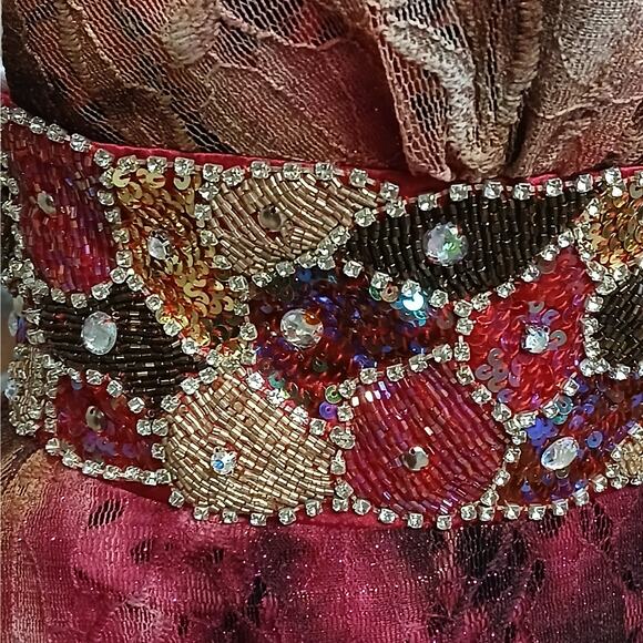 $348 NWT Riva Formal Evening Gown Size 8 Halter Maxi Dress Wedding Party Prom - Picture 8 of 15